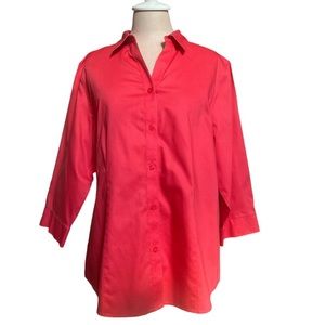 Chico’s No Iron Wrinkle Resistant Button Down Top